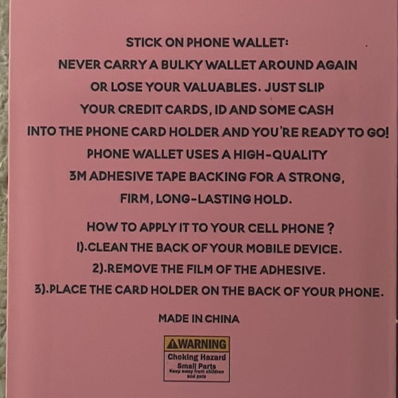 NWT SIMPLY SOUTHERN Stick On Phone Wallet - Picture 2 of 2